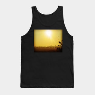 Mellow Autumn Sunrise Tank Top